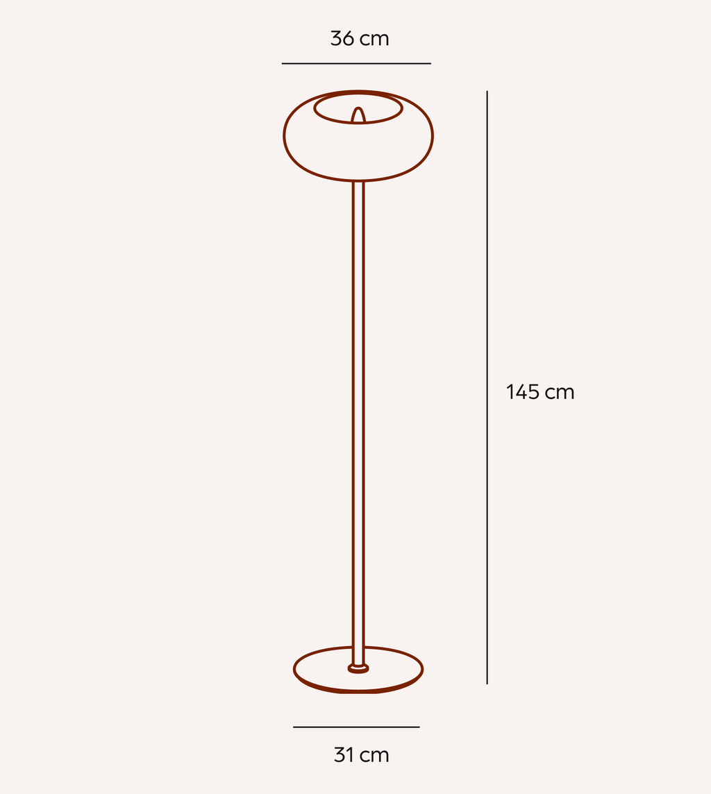 Lumira Dimmable Metal Floor Lamp - image 12