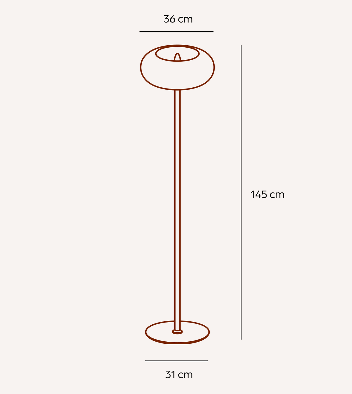 Lumira Dimmable Metal Floor Lamp - image 12